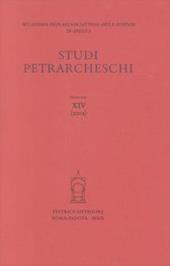 Studi petrarcheschi. Vol. 14