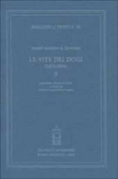 Le vite dei dogi (1474-1494). Vol. 2
