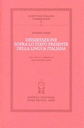 Dissertazione sopra lo stato presente della lingua italiana