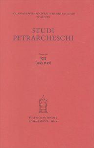 Studi petrarcheschi. Vol. 12  - Libro Antenore 2004, Studi sul Petrarca | Libraccio.it