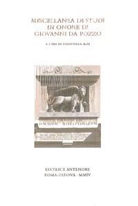 Miscellanea di studi in onore di Giovanni da Pozzo  - Libro Antenore 2004, Miscellanea erudita | Libraccio.it