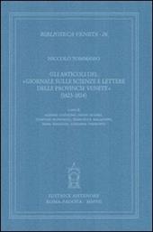 Gli articoli del «Giornale sulle scienze e lettere delle provincie venete» (1823-1824)