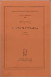 Chiose al Petrarca