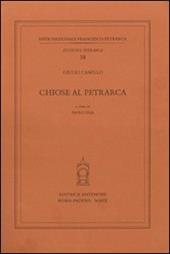 Chiose al Petrarca