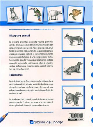 Disegnare animali. Ediz. illustrata - Hanne Turk, Rosanna Pradella - Libro Edizioni del Borgo 2007, Atelier Maxi | Libraccio.it