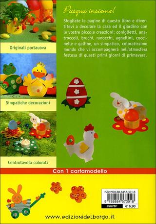 Decorazioni per la Pasqua. Ediz. illustrata - Ernestine Fittkau - Libro Edizioni del Borgo 2009, Creare con i cartamodelli | Libraccio.it