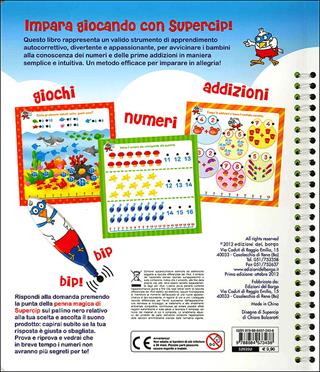 Numeri magici. Con penna elettronica. Ediz. illustrata - Roberta Fanti - Libro Edizioni del Borgo 2012, Gioco e imparo | Libraccio.it