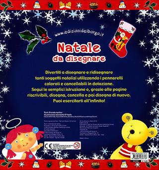 Natale da disegnare. Con gadget - Brenda Apsley - Libro Edizioni del Borgo 2013, Playbook | Libraccio.it