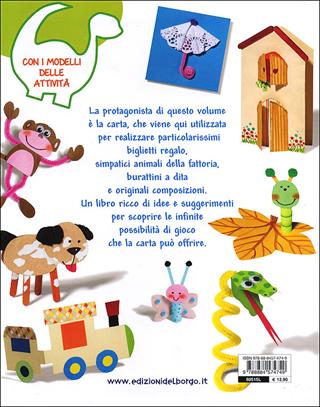 Cose di carta per bambini - Rosa Maria Curto - Libro Edizioni del Borgo 2013, Piccole mani | Libraccio.it