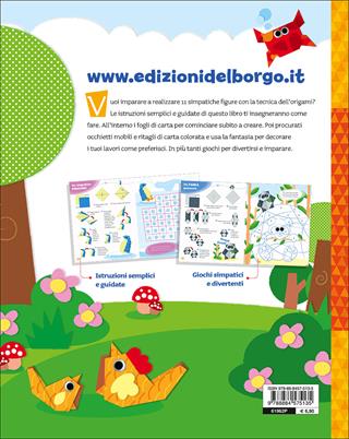 Origami per bambini. Ediz. illustrata  - Libro Edizioni del Borgo 2015, Piccole mani | Libraccio.it