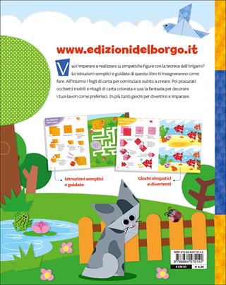 Origami facili. Ediz. illustrata  - Libro Edizioni del Borgo 2015, Piccole mani | Libraccio.it