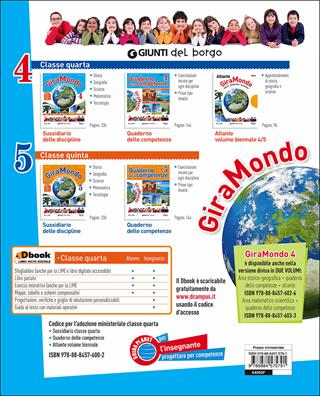 Giramondo. Sussidiario delle discipline 4 - Roberta Gandolfi, Monica Puggioni - Libro Edizioni del Borgo 2015 | Libraccio.it