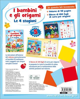 I bambini e gli origami. Le 4 stagioni - Misa Imai - Libro Edizioni del Borgo 2015, Piccole mani | Libraccio.it