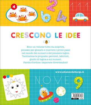 Il quaderno dei numeri. Pregrafismi, numeri e logica. 5-6 anni - Roberta Fanti - Libro Edizioni del Borgo 2017, Gioco e imparo | Libraccio.it