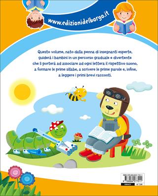 Imparo a leggere e a scrivere - Monica Puggioni, Daniela Branda, Cinzia Binelli - Libro Edizioni del Borgo 2017, Impara facile | Libraccio.it