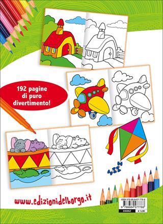 Il mio album da colorare  - Libro Edizioni del Borgo 2017, Gioco e imparo | Libraccio.it