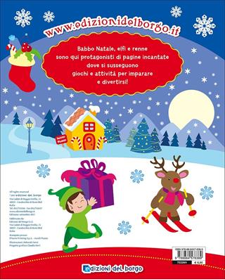 Fare e giocare a Natale. Con adesivi  - Libro Edizioni del Borgo 2017, Gioco e imparo | Libraccio.it