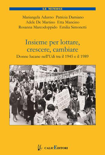 Insieme per lottare, crescere, cambiare. Donne lucane nell'Udi tra il 1985 e il 1989 - Mariangela Adurno, Patrizia Damiano, Adele De Martino - Libro Calice 2022, Le mimose | Libraccio.it
