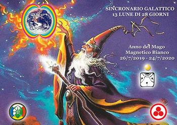 Sincronario galattico 13 lune di 28 giorni. Anno del mago magnetico bianco  - Libro Wip Edizioni 2019 | Libraccio.it