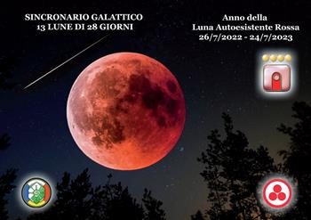 Sincronario galattico 13 lune di 28 giorni. Anno della luna autoesistente rossa - Pan Italia - Libro Wip Edizioni 2022 | Libraccio.it