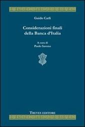 Considerazioni finali della Banca d'Italia