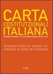 Carta Costituzionali italiana. (Donada in Roma su 27 de mesi de idas de su 1947)