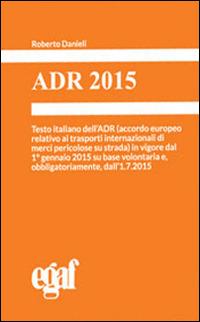 ADR 2015  - Libro Egaf 2014, Codici | Libraccio.it