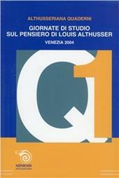 Giornate di studio sul pensiero di Louis Althusser