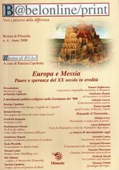 Babeleonline print. Vol. 4: Europa e Messia