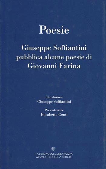 Giuseppe Soffiantini pubblica alcune poesie di Giovanni Farina. Poesie - Giovanni Farina - Libro La Compagnia della Stampa 2007 | Libraccio.it