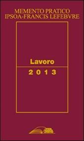 Memento pratico lavoro 2013