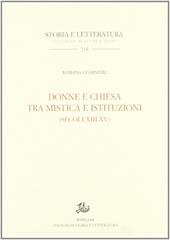 Donne e Chiesa tra mistica e istituzioni (secoli XIII-XV)