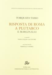 La risposta di Roma a Plutarco e Marginalia