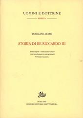 Storia di re Riccardo III. Testo inglese a fronte