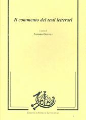 Il commento dei testi letterari