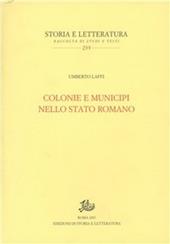 Colonie e municipi nello Stato romano