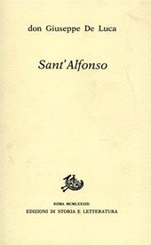 Sant'Alfonso il mio maestro di vita cristiana