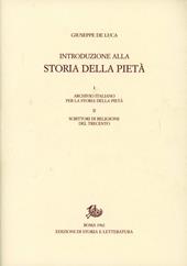 Introduzione alla storia della pietà