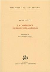 La commedia da Shakespeare a Sheridan