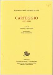 Carteggio. 1922-1951