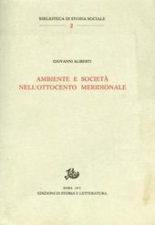 Ambiente e società nell'Ottocento meridionale