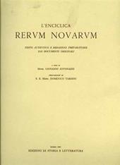 L'enciclica «Rerum novarum»