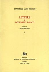 Lettere e documenti inediti