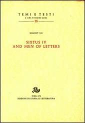 Sixtus IV and men of letters