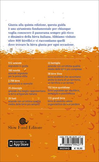 Guida alle birre d'Italia 2017  - Libro Slow Food 2016, Guide | Libraccio.it