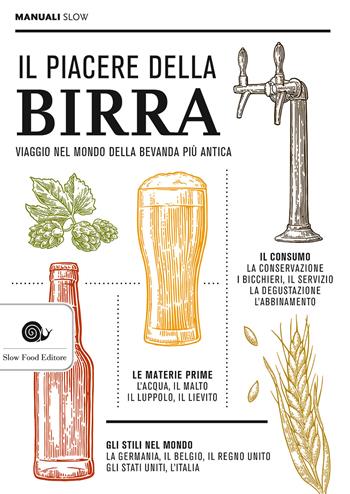 Il piacere della birra. Viaggio nel mondo della bevanda più antica  - Libro Slow Food 2017, Manuali Slow | Libraccio.it