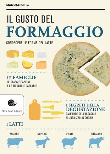 Il gusto del formaggio. Conoscere le forme del latte  - Libro Slow Food 2017, Manuali Slow | Libraccio.it