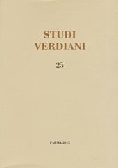 Studi verdiani. Vol. 25