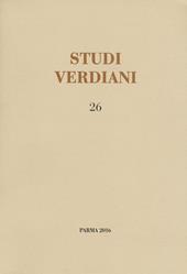 Studi verdiani. Vol. 26