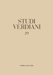 Studi verdiani. Vol. 29